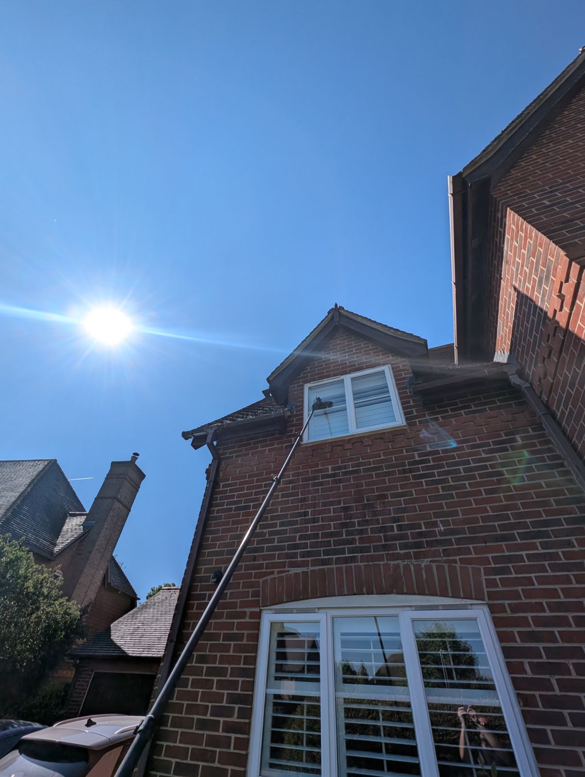 Pure water window cleaning